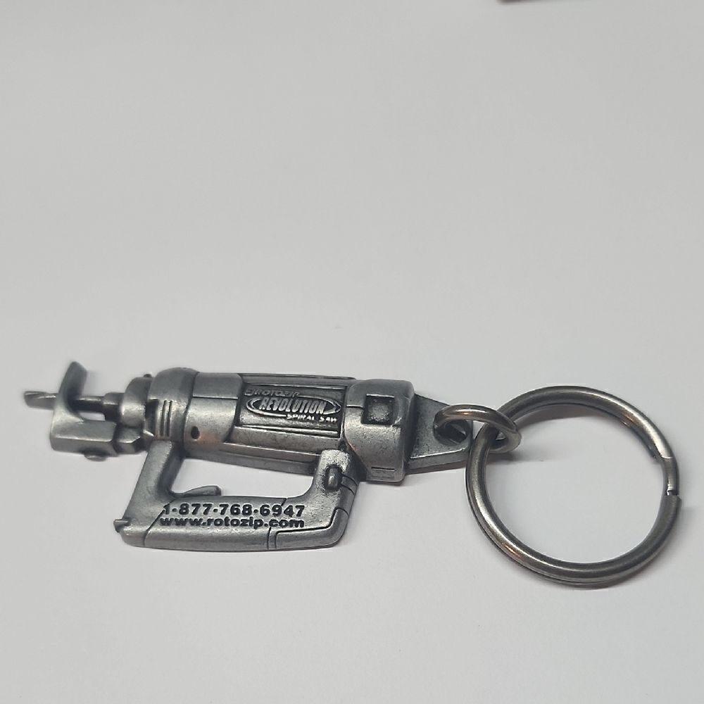 RotoZip Metal Keychain